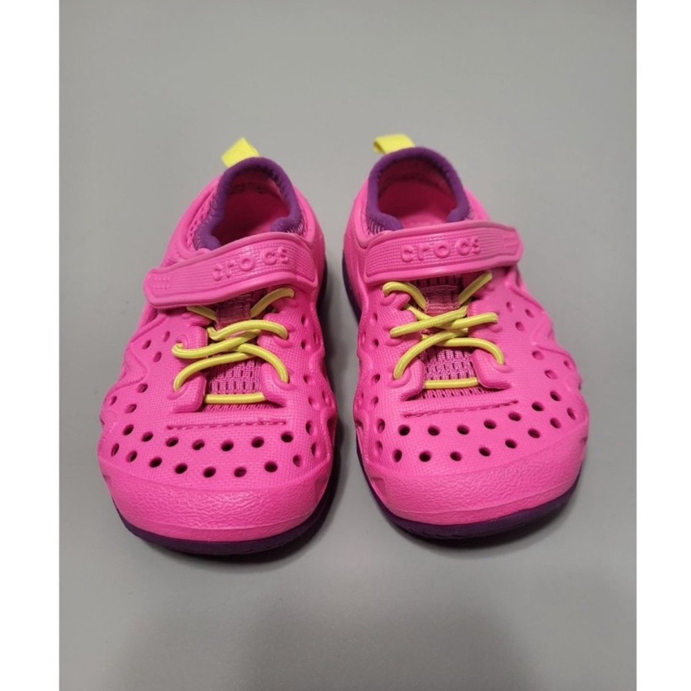 Girls Swiftwater Beach Toddler CROCS Pink size C6, C 6